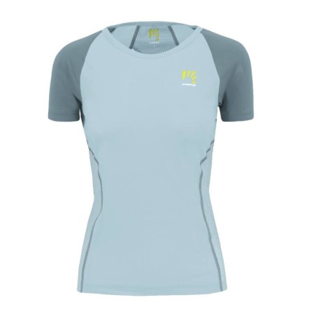 Damen T-Shirt Karpos Lavaredo Evo W Jersey Aquamarin / Quellsee
